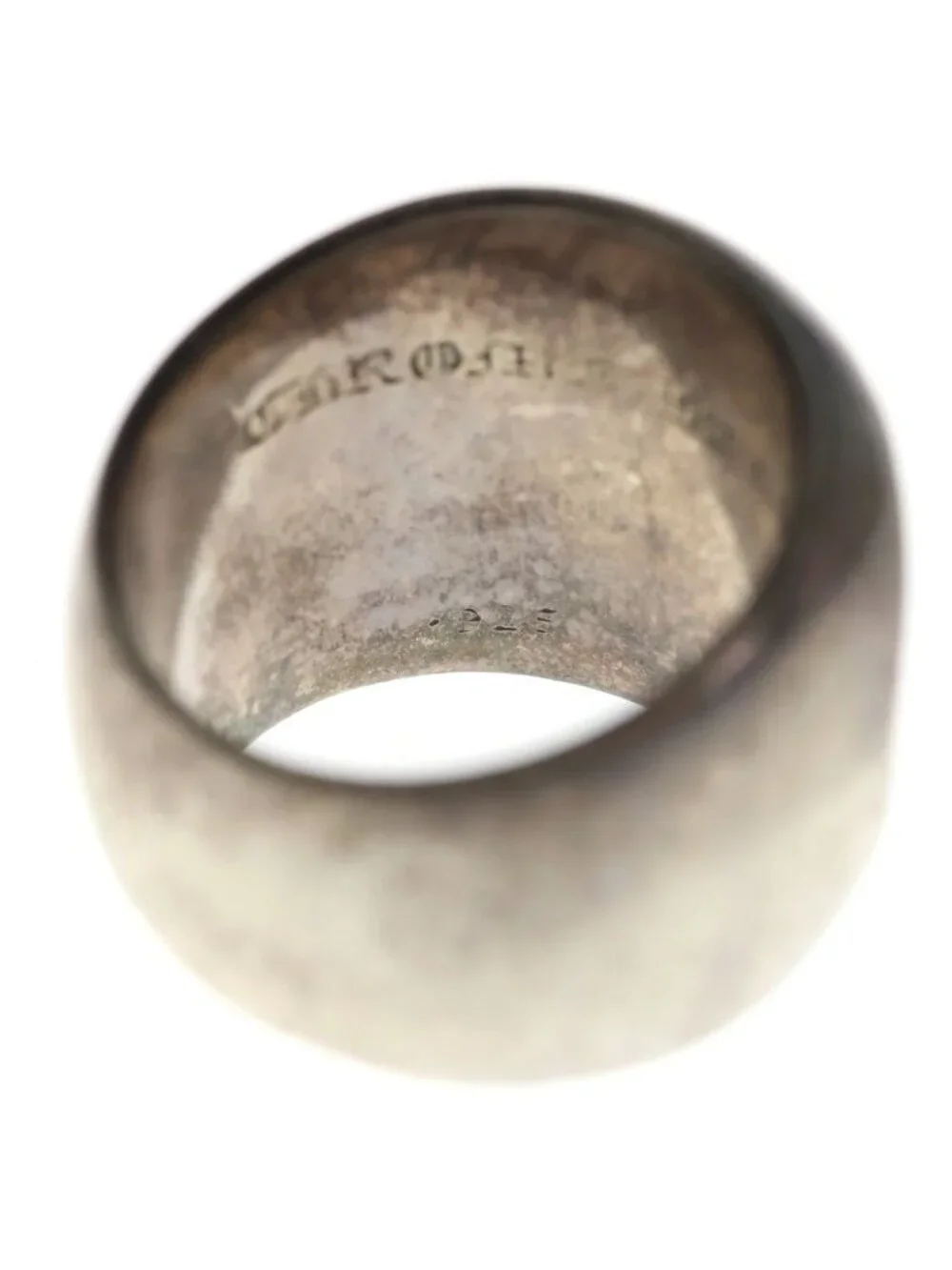 Chrome Hearts Clssc Oval Star Classic Ring Silver